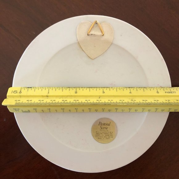 Three Pastoral Scene, by Robert LAESSIG Hand-painted Plaque/Hanging with Clips - Picture 5 of 6